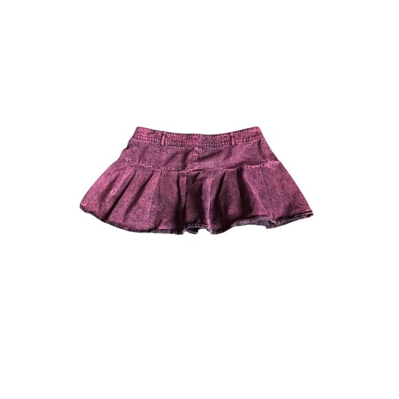 Social Collision Pink and Black Skirt - Picture 4 of 5